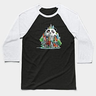 Giant Panda Animal Beauty Nature Wildlife Discovery Baseball T-Shirt